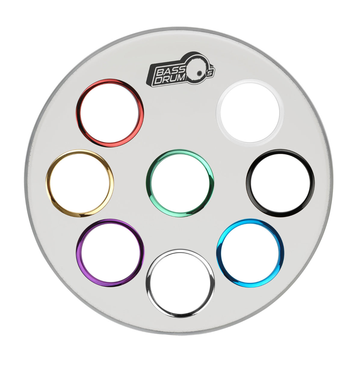 HC6 - 6" CHROME HOLE REINFORCEMENT SYSTEM