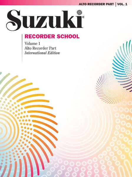 Alfred Publishing Suzuki Recorder School Alto Vol.1