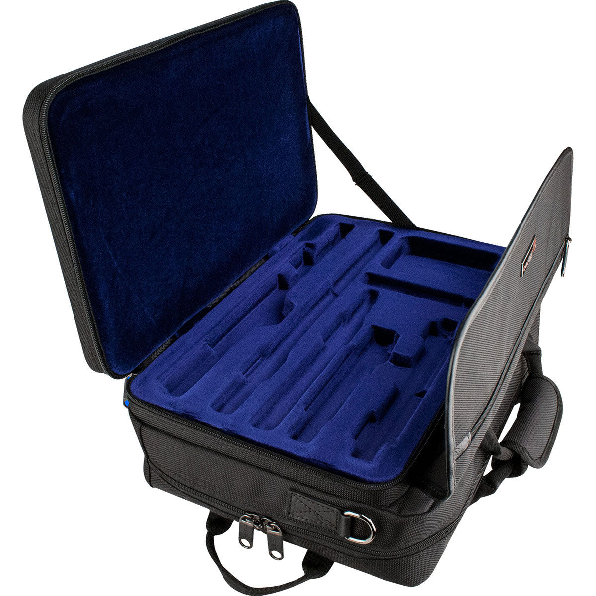 Étui Lux Messenger Flute et Piccolo - Noir - LX-308PICC