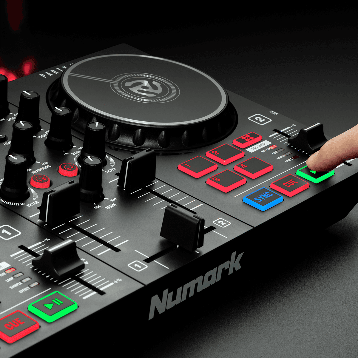Party Mix 2 - Controleur DJ 2 Voies