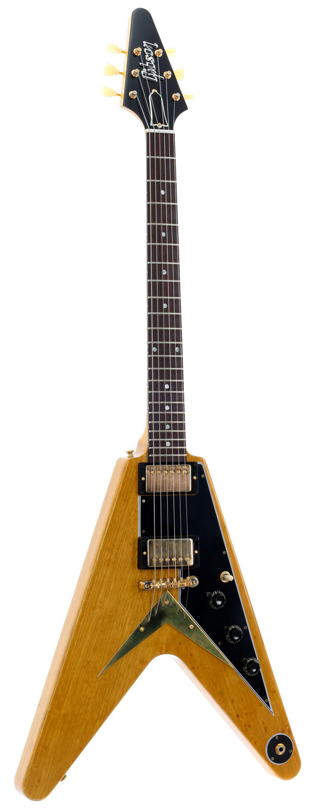 Flying V Korina 1958 Black Pickguard Natural CS HRC #82997