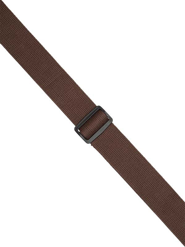 Baumwollgurt mit 4 Plektrenhaltern 5 cm - Braun