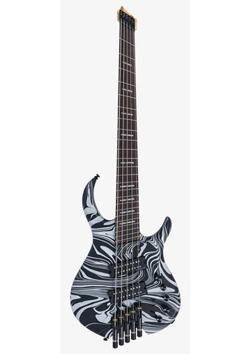 M6 Headless 5 black swirl