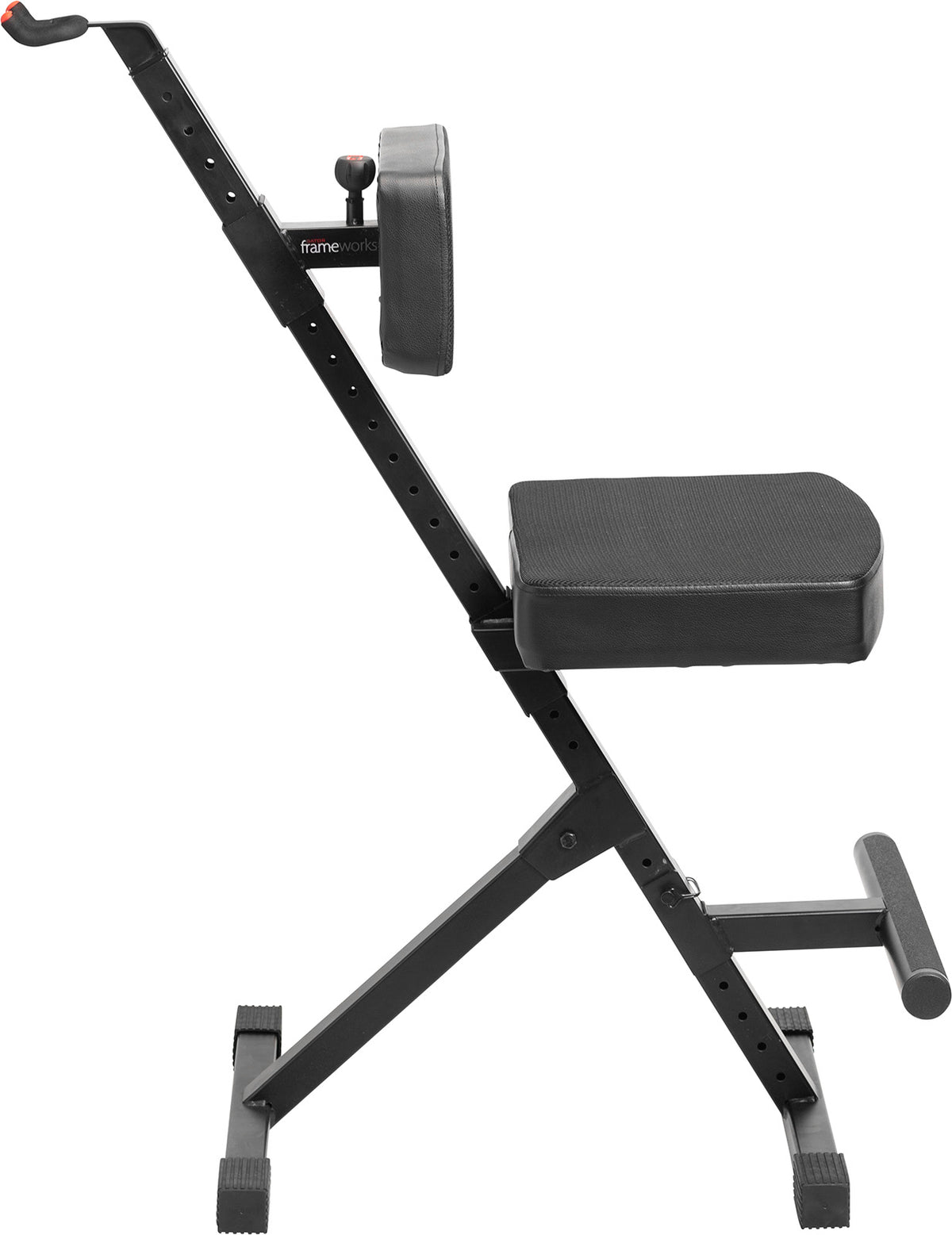 Sedile Deluxe Regolabile e Supporto per Chitarra