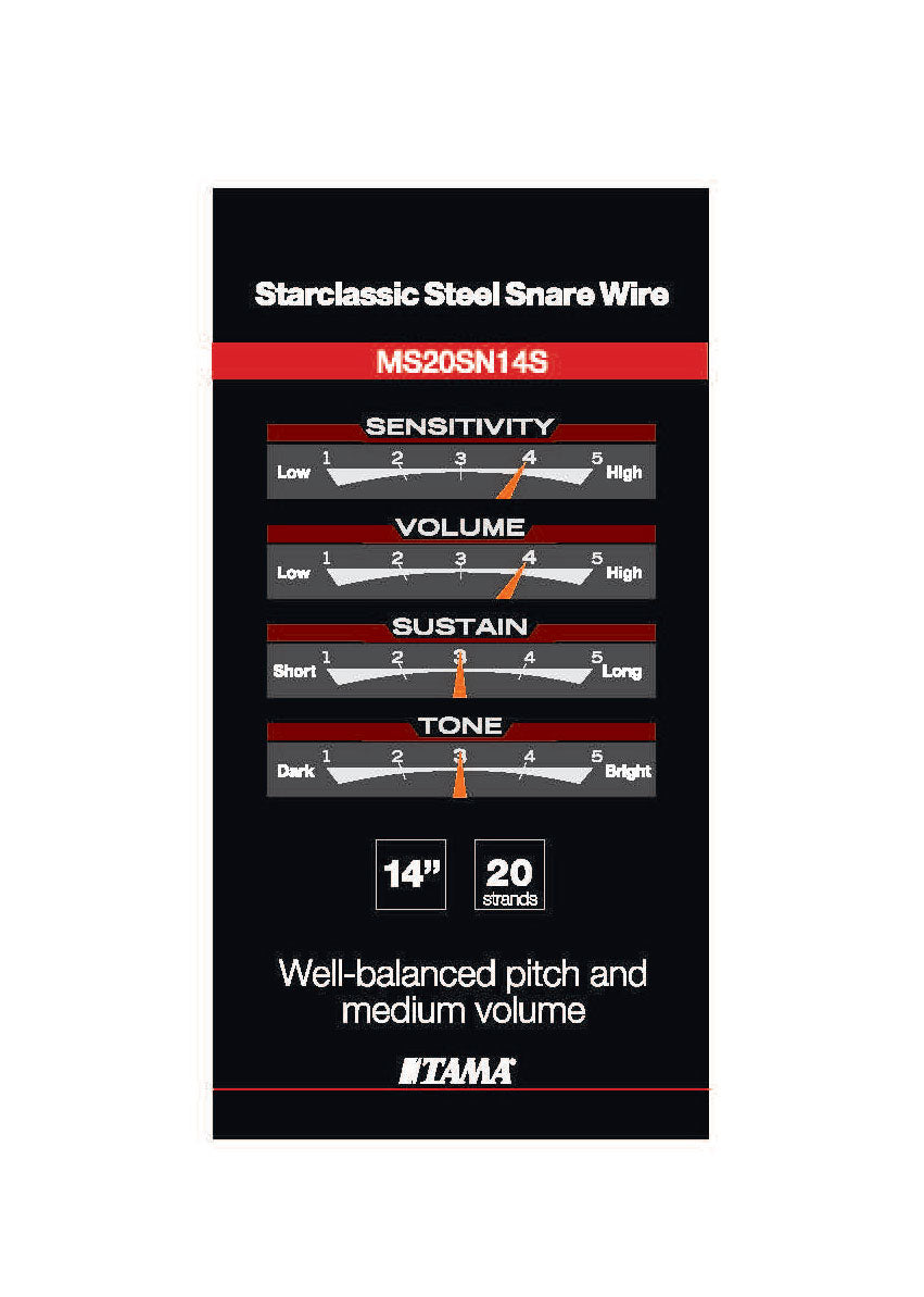 REGULAR STEEL SNARE WIRE 14"