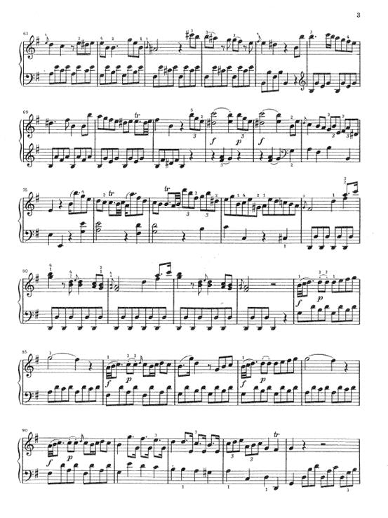 CLEMENTI M. - PIANO SONATA G MAJOR WO 14 - PIANO