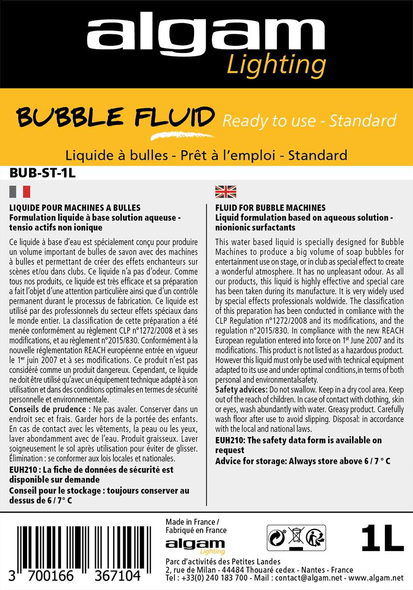 Liquido per bolle 1L