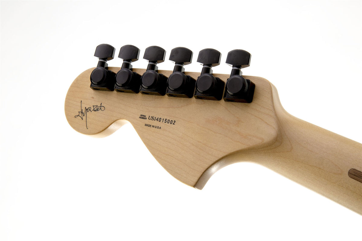 Stratocaster firmata da Jim Root Ebo Nero opaco