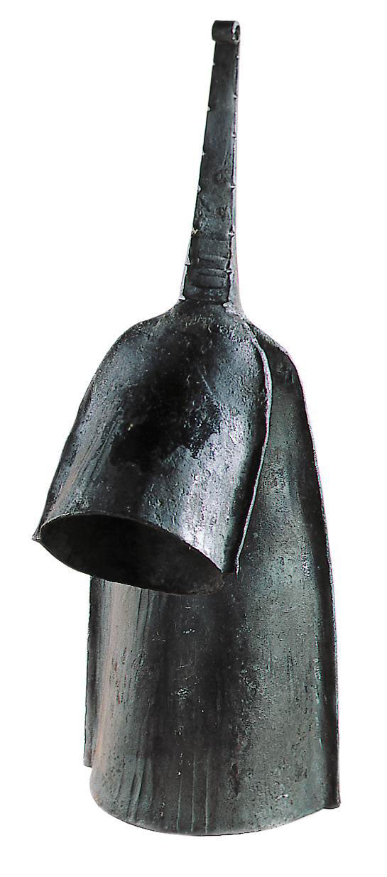 Yoman MCL002 - Cloche Double - Fer - HT 10 CM