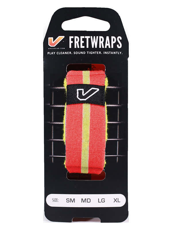 FretWraps World Flags Red-Yellow - Small