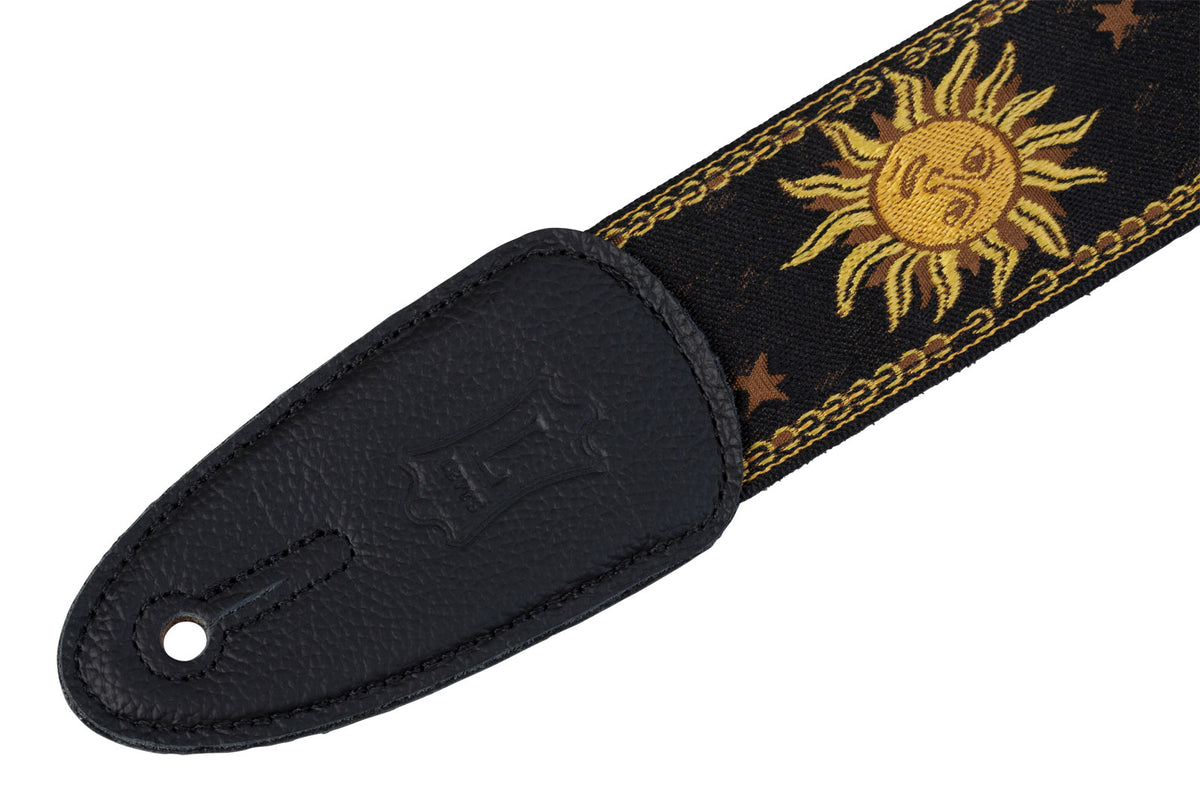 5 CM Polypropylene & Cuir Motifs Soleil Black
