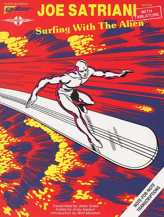 PLAY IT LIKE IT IS GUITAR JOE SATRIANI SURFING WITH THE ALIEN - GUITAR TAB