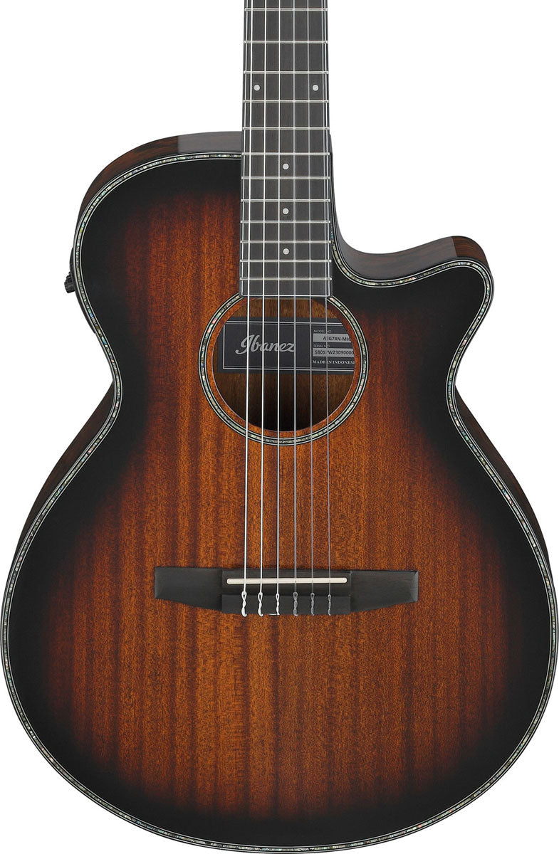 AEG74N-MHS Mahogany Sunburst