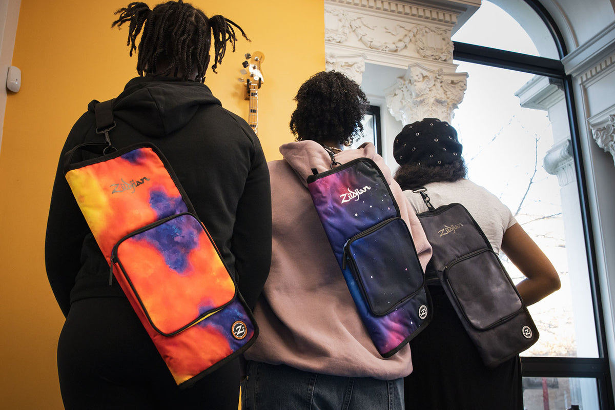 DRUMSTICK BAG STUDENT PURPLE GALAXY