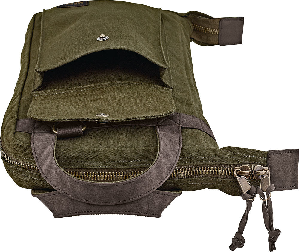 Canvas Collection Sac A Baguettes Forest Green