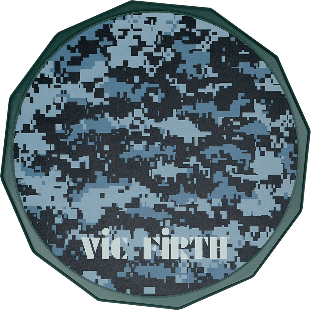 VIC FIRTH DIGITAL CAMO PRACTICE PAD 6" (IN ENGLISH)