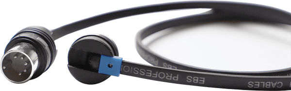EBS câble MIDI BlueDot plat à tête flexible 28 cm