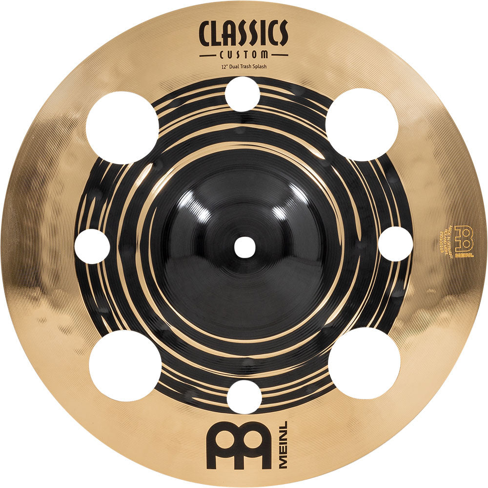 Classics Custom Dual 12" Trash Splash - CC12dutrs