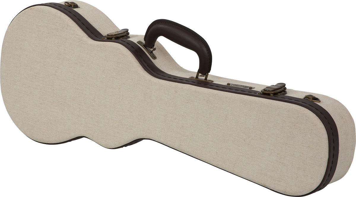 Konzert-Ukulelenkoffer Beige aus Holz Deluxe - GW