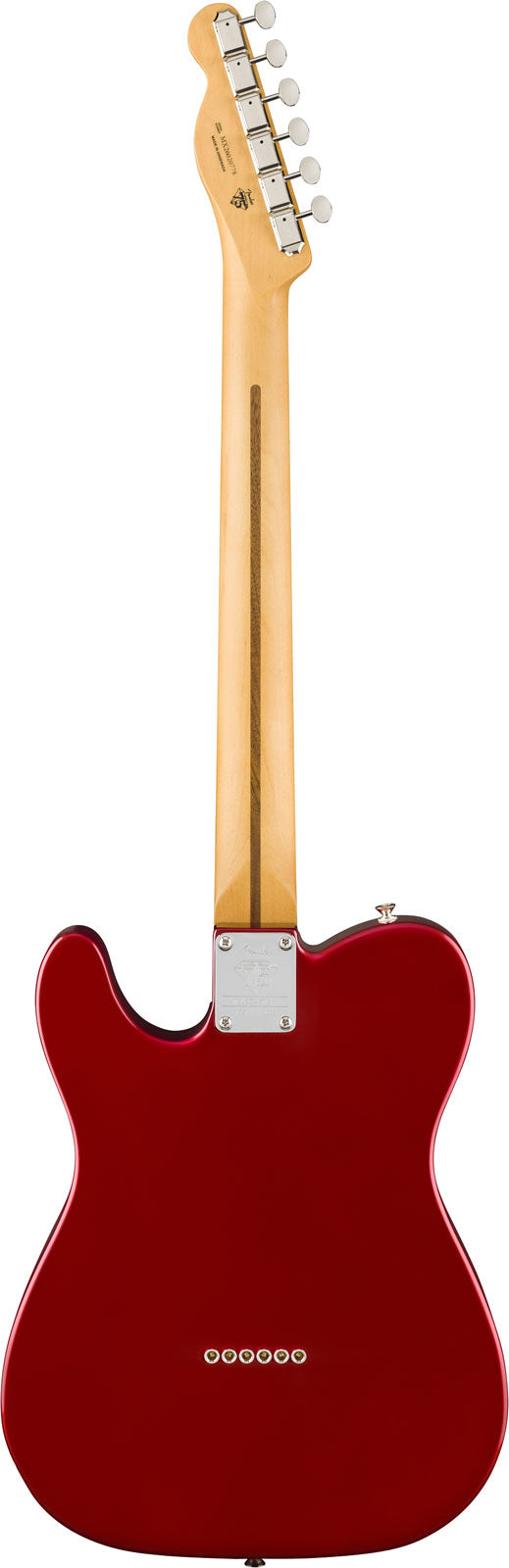 Telecaster 75 Anni Player II, MN Candy Apple Red