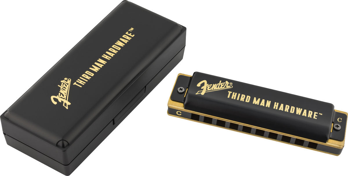 Third Man x Fender Mundharmonika Schwarz