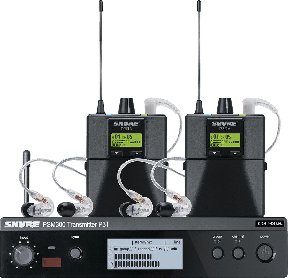 P3Tera215Twp-H20-Twinpack Psm300 Pro Bande H20
