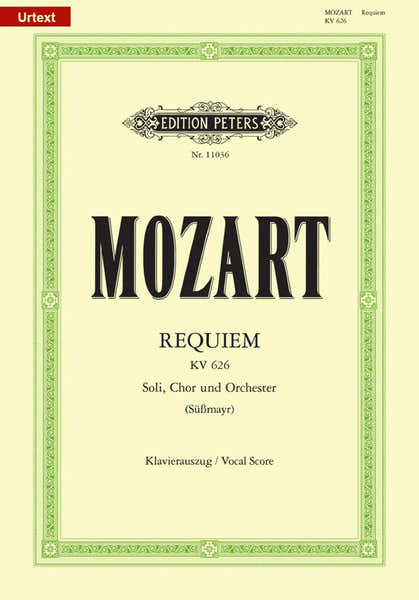 Requiem K626 Choeur Mixte - Wolfgang Amadeus