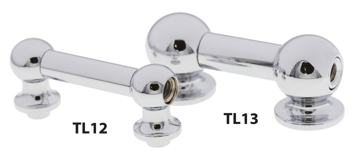 TL13D70-BR Rohrböckchen 70mm Messing Doppelseitig X1