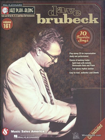 Jazz Play Along Vol.161 - Dave Brubeck - Bb Eb C Inst. Cd