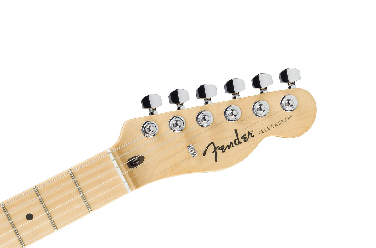 Standard Telecaster MN Weißes Schlagbrett Aquamarin Metallic