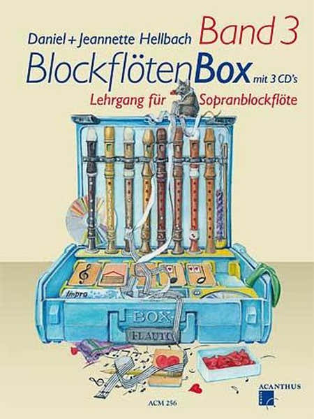 Hellbach D. - Blockflätenbox Band 3 + 2 CD'S