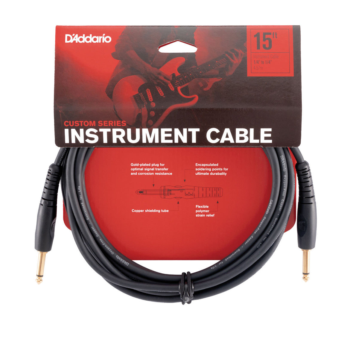 Custom Series Instrumentenkabel 15 Feet