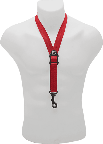 S39SH - COLLARE STANDARD ROJO (SNAP HOOK)