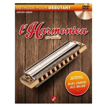 Charlier S. - L'harmonica En Video Livre + DVD - Harmonica