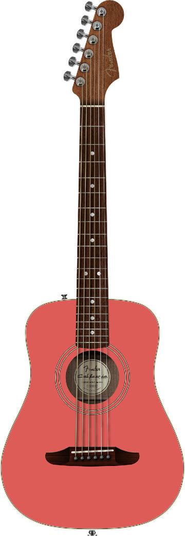 California Standard Redondo Mini with Bag Spruce Top Fiesta Red