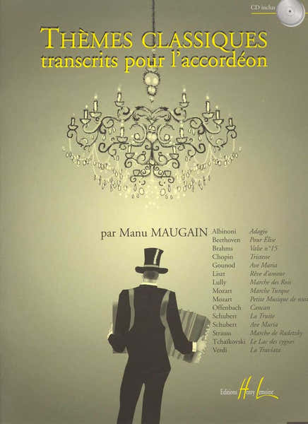 Maugain - Themes Classiques Vol.1 + CD - Accordeon