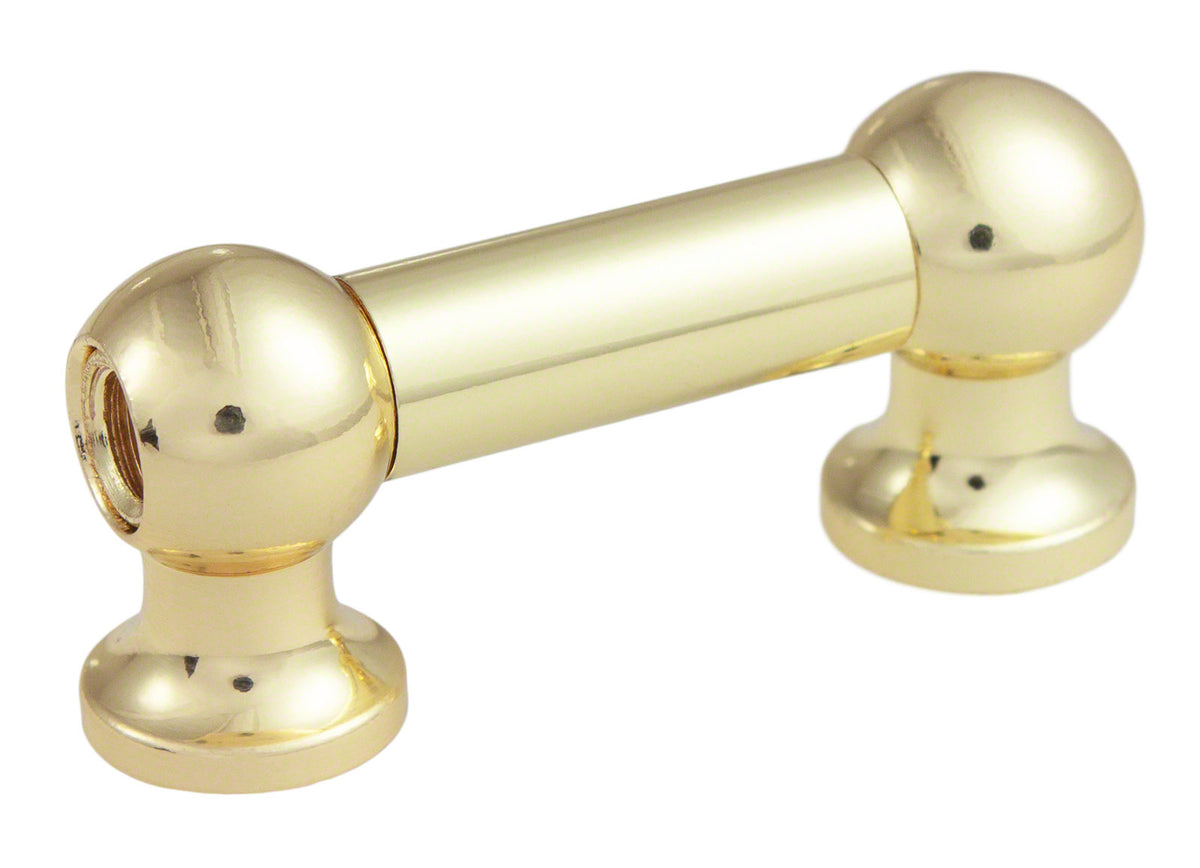 TL12D31-BR Rohrspannböckchen 31mm Goldfarben Doppelseitig (X1)