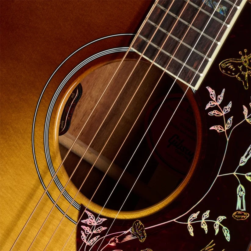 Hummingbird Elegant Koa Honig-Sunburst Modern