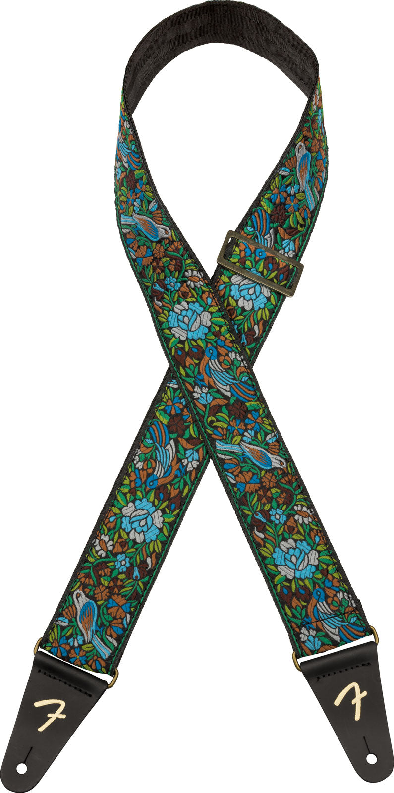 Tracolla in jacquard Mosaic Verde