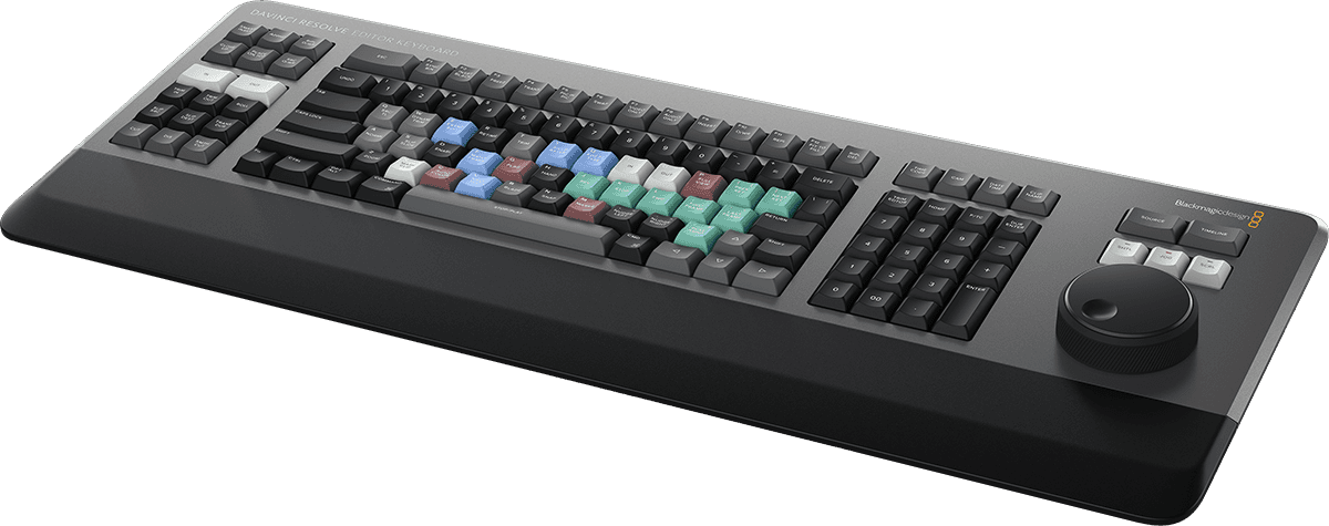 Tastiera per editor Davinci Resolve
