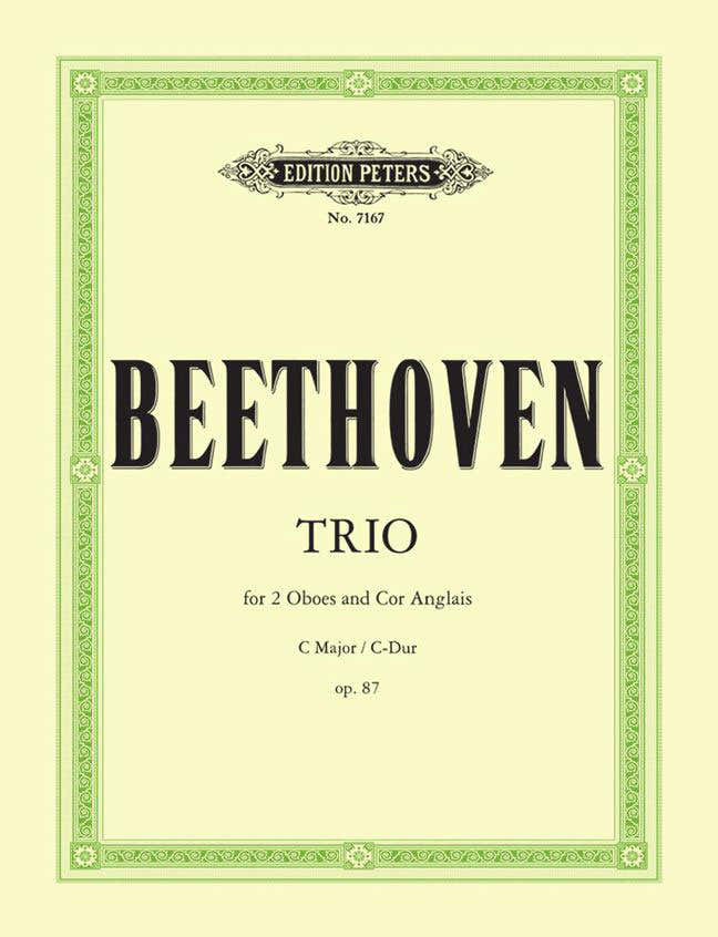 Beethoven Ludwig Van - Trio In C Op.87 - Oboe(s) And Other Instruments
