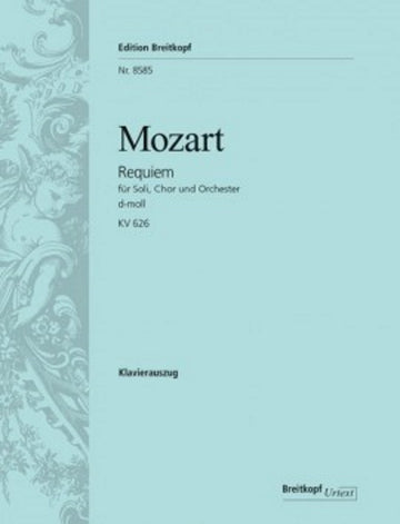 Moz W.A. - Requiem En Do Mineur Kv 626 - Ch Choeur Piano