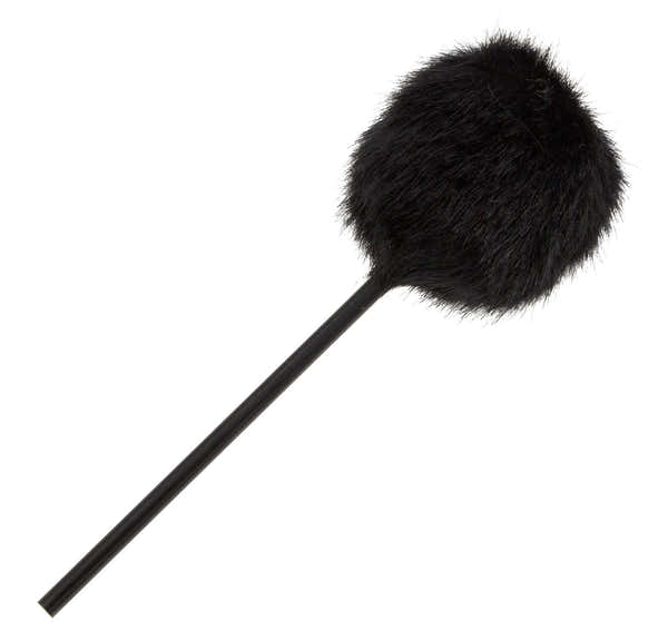 209BLK - BD KICK BEATER - BLACK FURRY - BLACK SHAFT