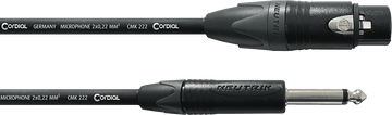 AUDIO CABLE XLR FEMALE XLR/ MONO JACK 2.5 M