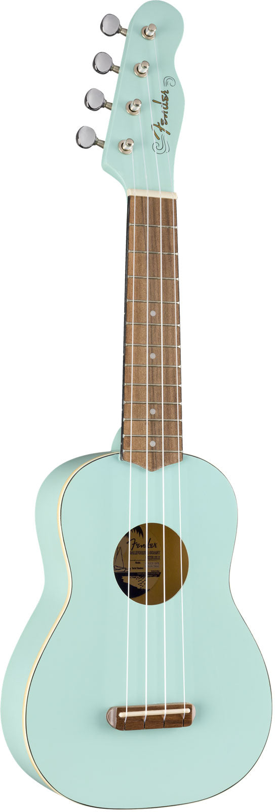 Ukulele soprano Venice WN blu Daphne