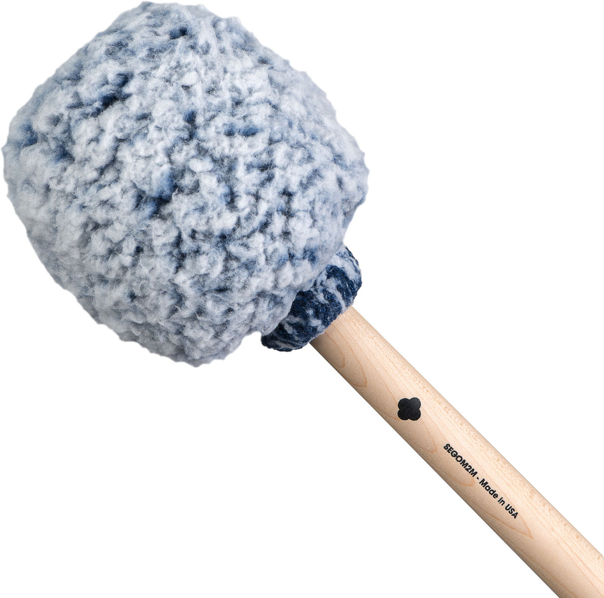 Gongschlägel Vikrampal Deep Earth - Medium, frostiges Blau