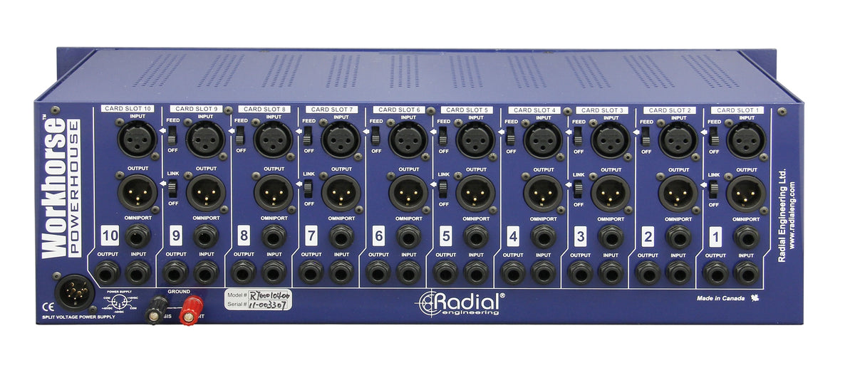 POWERHOUSE RACK 10 SLOTS