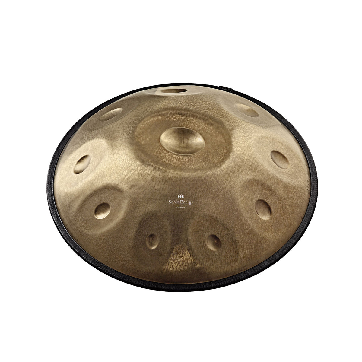 SONIC ENERGY SENSORY HANDPAN, STAINLESS STEEL, VINTAGE GOLD, D AMARA, 10 NOTES