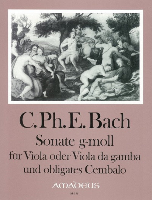Bach C.p.e. - Sonata G Minor WQ 88 - Alto & BC