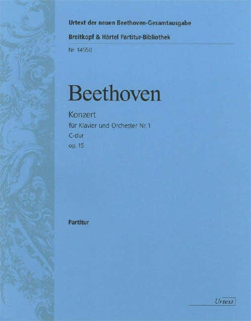 BEETHOVEN LUDWIG VAN - KLAVIERKONZERT NR.1 C-DUR OP.15 - PIANO ORCHESTRA